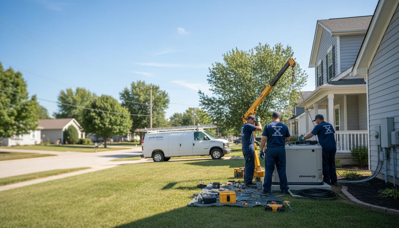 Generator Installation in Rosharon, TX near me